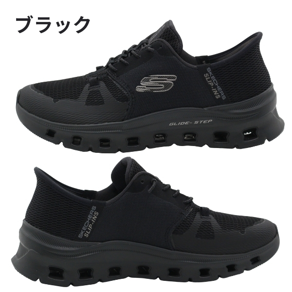 SKECHERS（スケッチャーズ） スニーカー レディース 靴 ブラック 黒