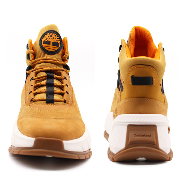 Timberland ブラウン ハイカットシューズ 26センチ - メルカリ