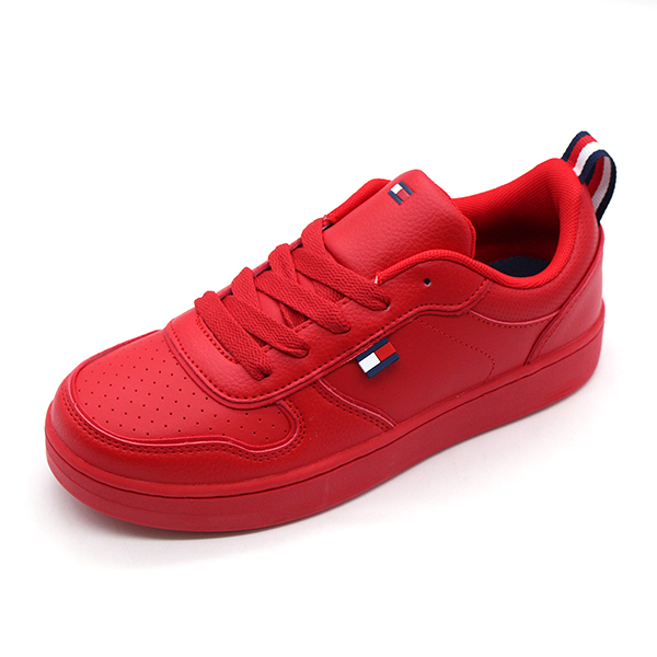 TOMMY HILFIGER スニーカー レディース キッズ 靴 黒 ブラック