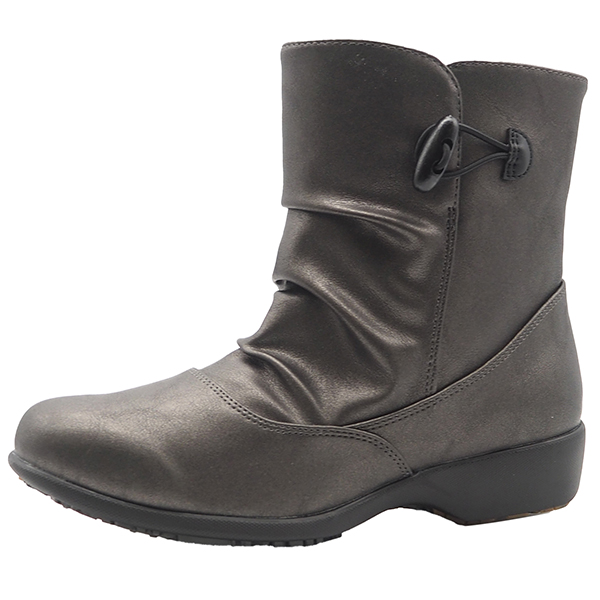 TOPAZ（トパーズ） レインブーツ レディース 長靴 ショート 黒