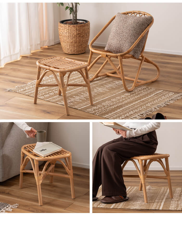 スツール（素材：籐、ラタン）｜椅子、スツール、座椅子｜家具