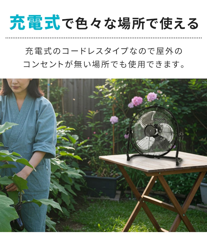 Qoo当選品　オリジナル3wayコードレスファン Qoo当選品 オリジナル3wayコードレスファン Qooオリジナル 3way