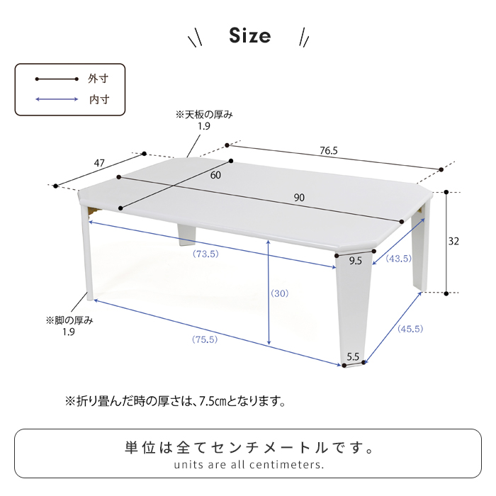 折りたたみテーブル 八角形 テーブル センター ロー 折れ脚 折り畳み 鏡面テーブル ブラック ホワイト リビングテーブル コンパクトテーブル おしゃれ シンプル