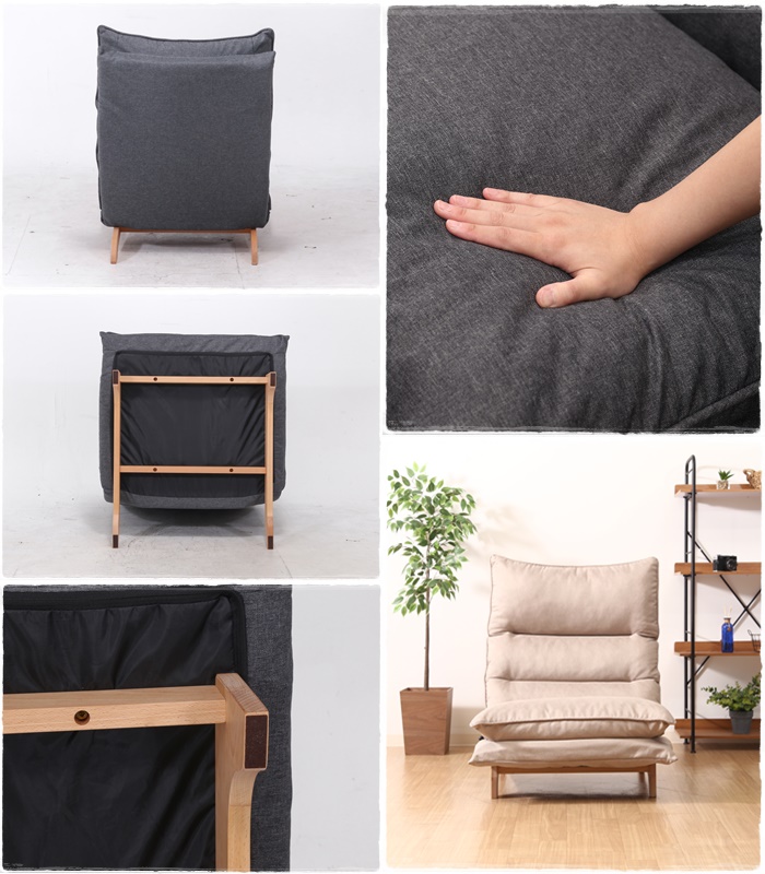 値下げ チェア リクライニング 座椅子ソファー 1人掛け ハイバック 幅