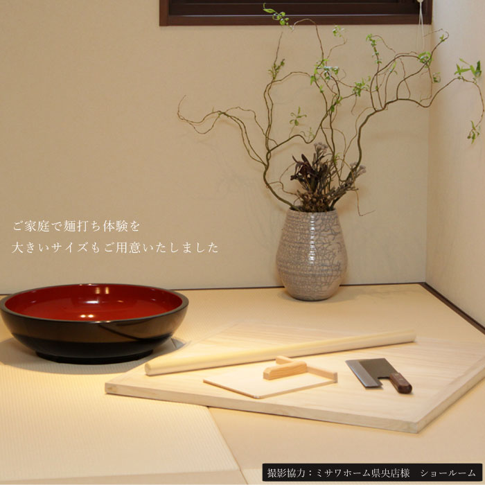 値下げ 大型 家庭用麺打セット そば打ち 説明書&DVD付 セット そば打ち