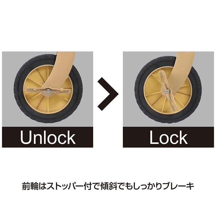 値下げ アウトドアワゴン キャリー  折りたたみ式 収束型 4輪 耐荷重70kg ストッパー付き ワゴン 台車 荷物運び アウトドア_4