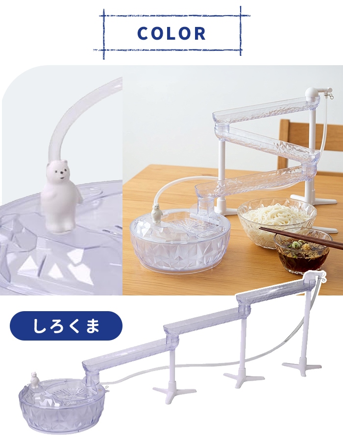 そうめん流し器 スライダー 流しそうめん機 電...の詳細画像4