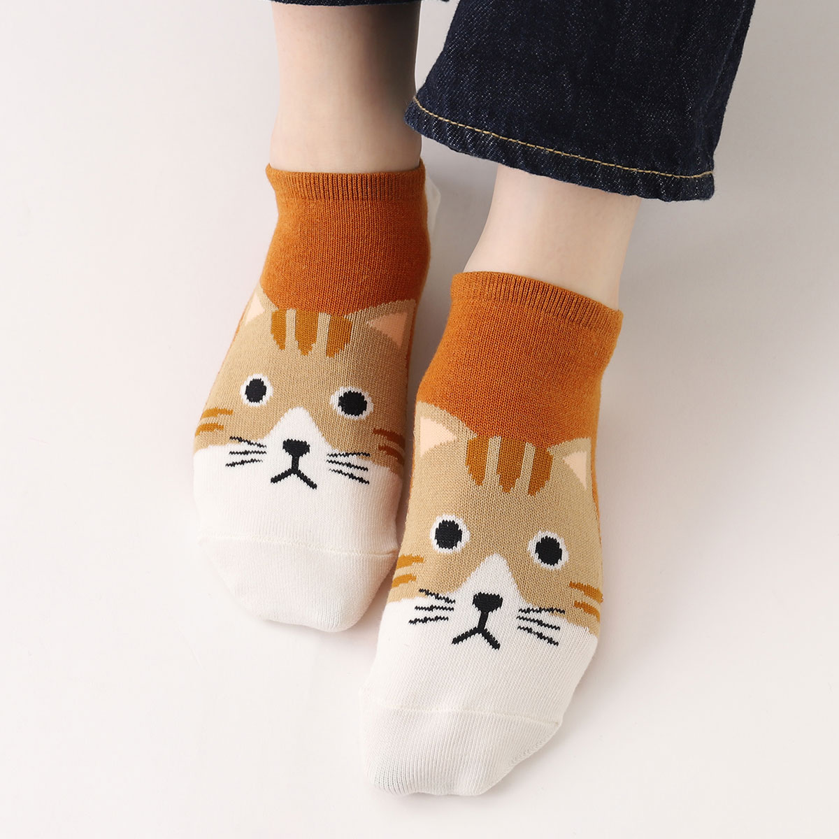 マイティ ソクサー フロム 靴下屋 レディース 靴下 Mighty Soxer動物