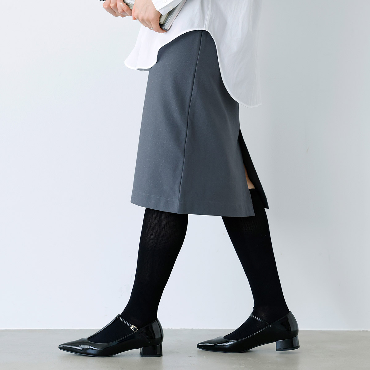 Tabio（タビオ） TABIO LEG LABO キュットふっと着圧 綿混五本指