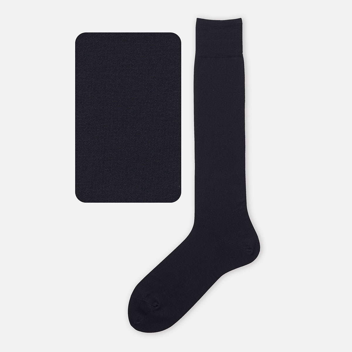 MASU × Tabio MEN ブラック ソックス 新品未使用 タビオメン靴下 Tabio MEN（タビオ メン） メンズ 靴下 綿 ベタロングホーズ ビジネス