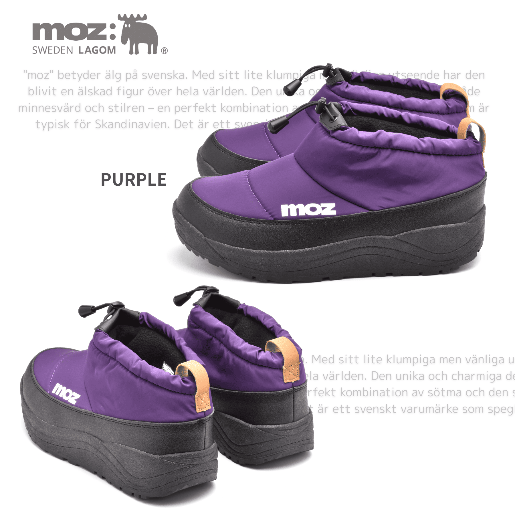 moz メンズブーツ 防水加工 雪道対応 滑りにくい靴底仕様