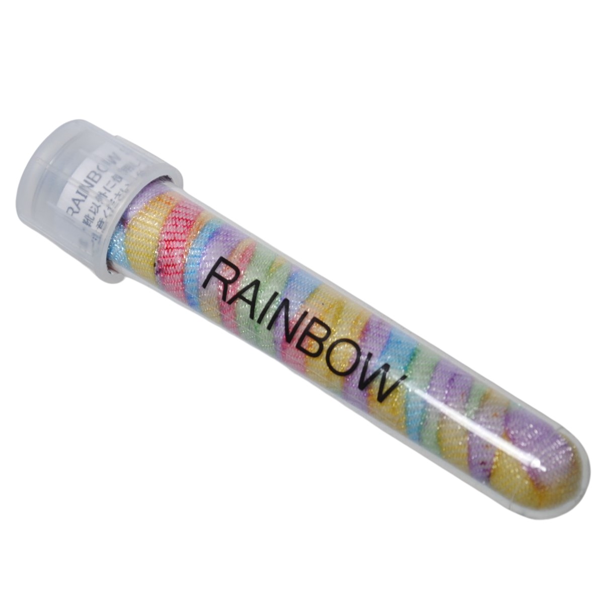 RAINBOW SHOELACE かすり染め 伝統工芸 パステルレインボー 