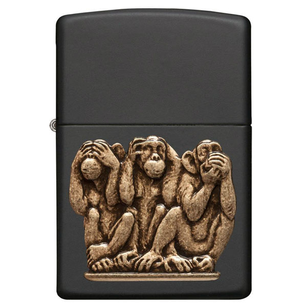 ZIPPO（ジッポー） アーマー 168 ブラッシュブラス 無地 定番 真鍮無垢