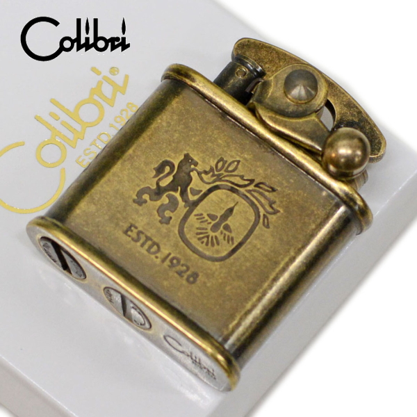 Windmill Colibri コリブリ ライター 308-0063 紋章柄 ブラスバレル