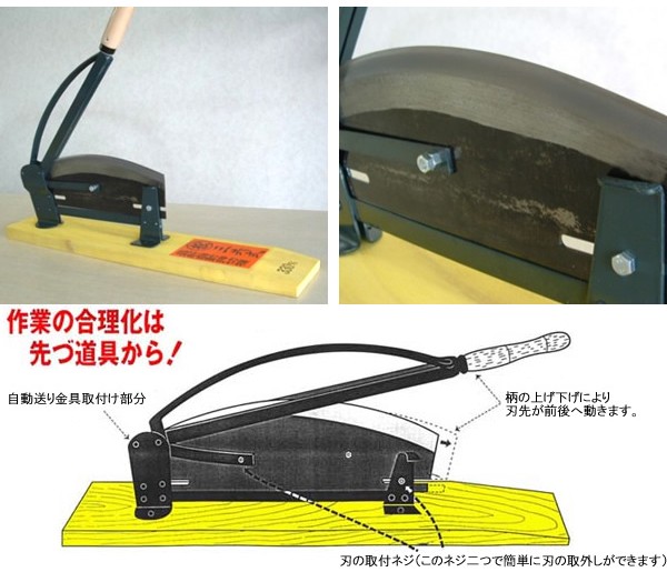 押し切り機