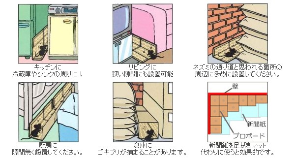 厨房、倉庫など