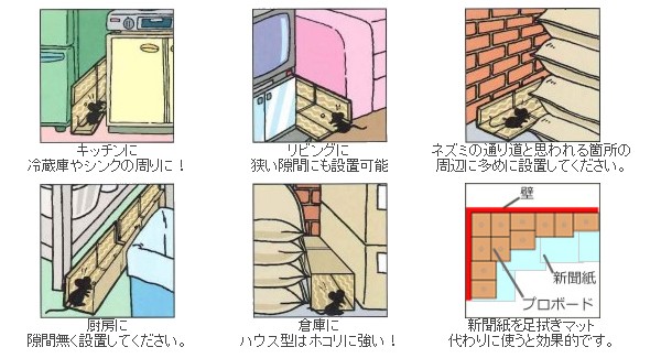 厨房、倉庫など