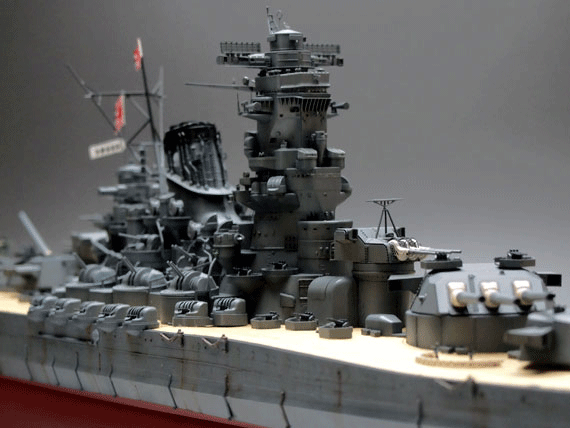 1/350戦艦大和完成品3