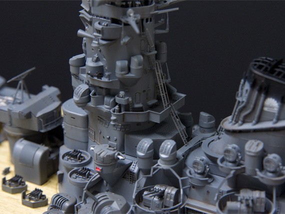 1/350戦艦大和完成品6