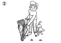 4～5株刈り取れる