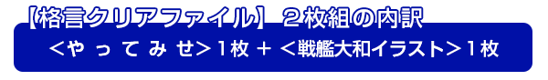 2枚組の内訳