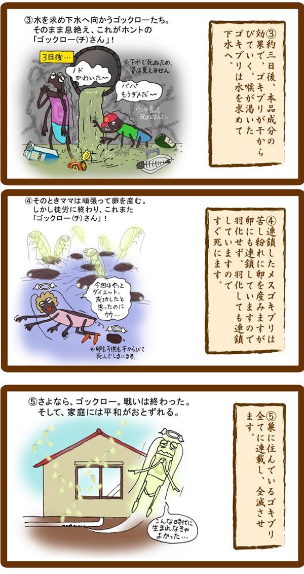 ゴキブリの駆除・退治