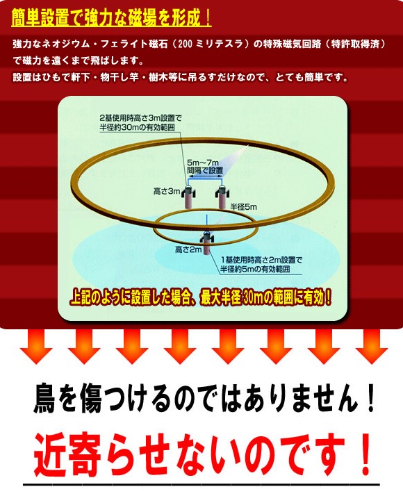 バードキラーネオ 2本組の説明