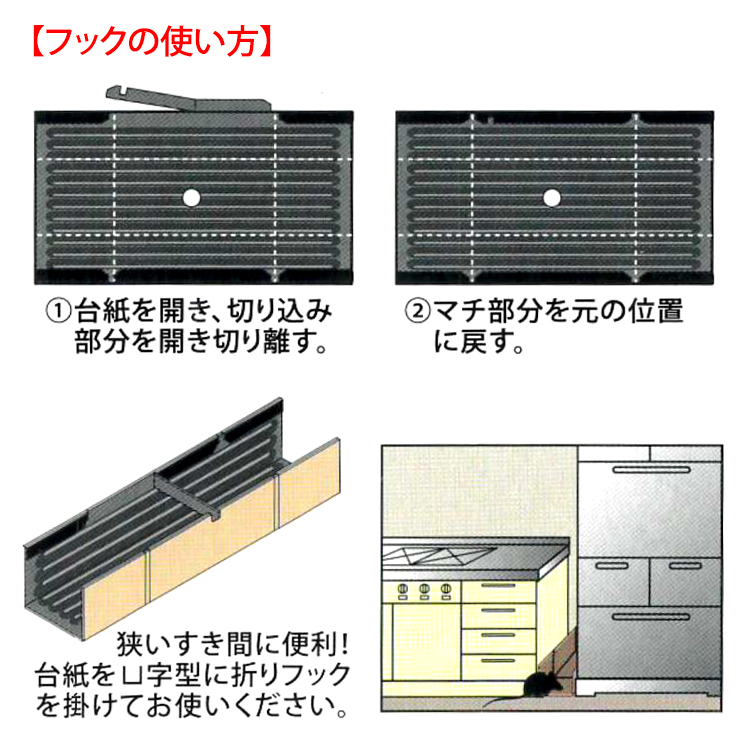 ネズミ捕りシートの使い方