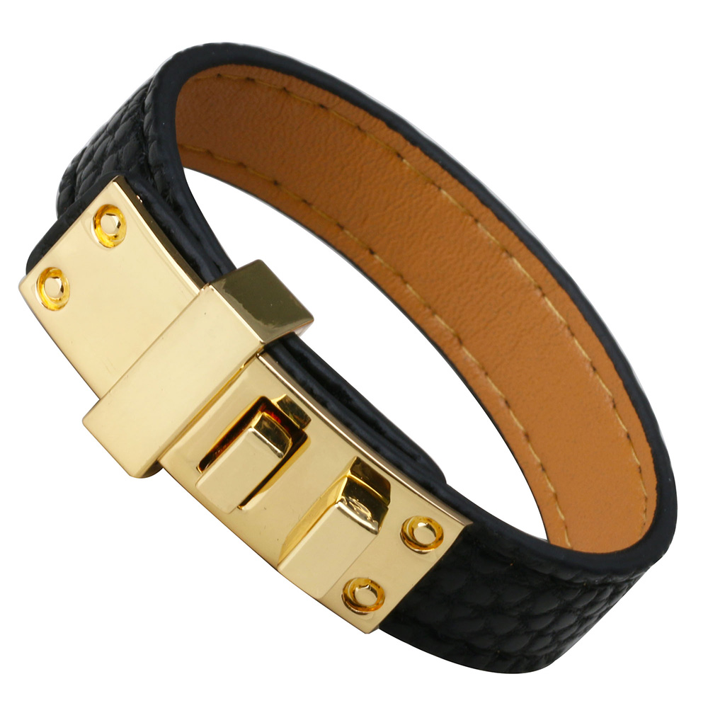 ハンナウォールマーク　ブラウンとシルバーのレザーブレスレット 楽天市場】【30%OFF】ハンナウォールマーク HANNA WALLMARK