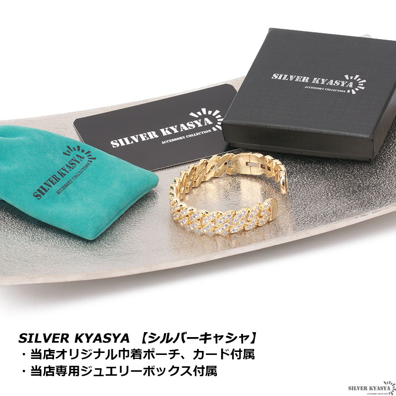 B系バングル 金 ゴールド バングル 喜平 ブレスレット メンズ キラキラ パヴェ ダイヤ CZ : b319-gold : SILVER  KYASYA - 通販 - Yahoo!ショッピング