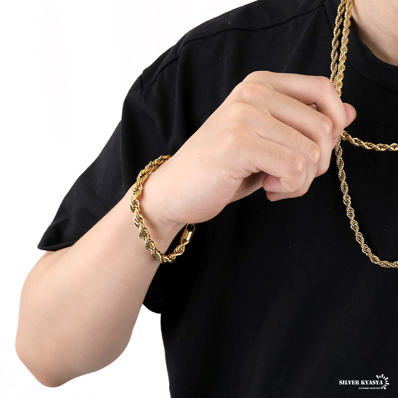 ◆THE GASPER◆ ３MMロープブレスレット 18K 送料込 THE GASPER - 海外通販のBUYMA