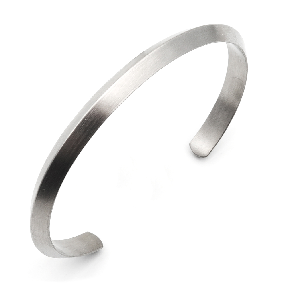 バングル シンプル メンズ カラーバングル ステンレス 腕輪 ゴールド