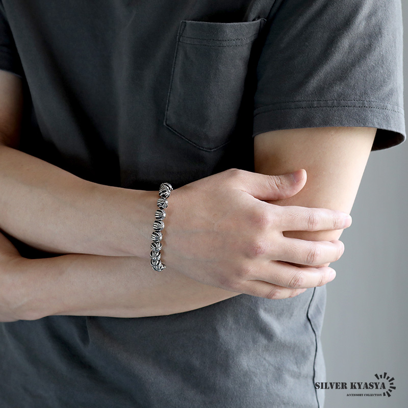 クロスボールブレスレット クロムハーツクロスボールブレスレット#1|クロムハーツ通販専門店