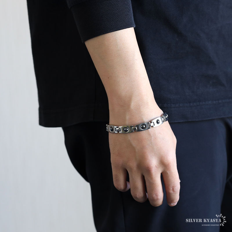 セール】メンズ シルバーブレスレット 2SET（ブレスレット