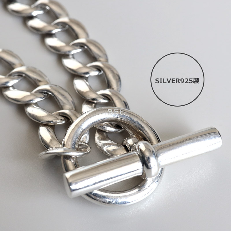 クーポンで10％OFF BFF ブランド シルバー925 喜平ブレスレット