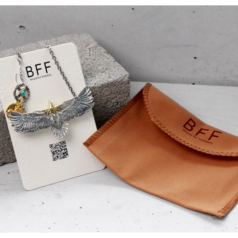 BFF ブランド イーグルネックレス 80mm シルバー925 ネックレス
