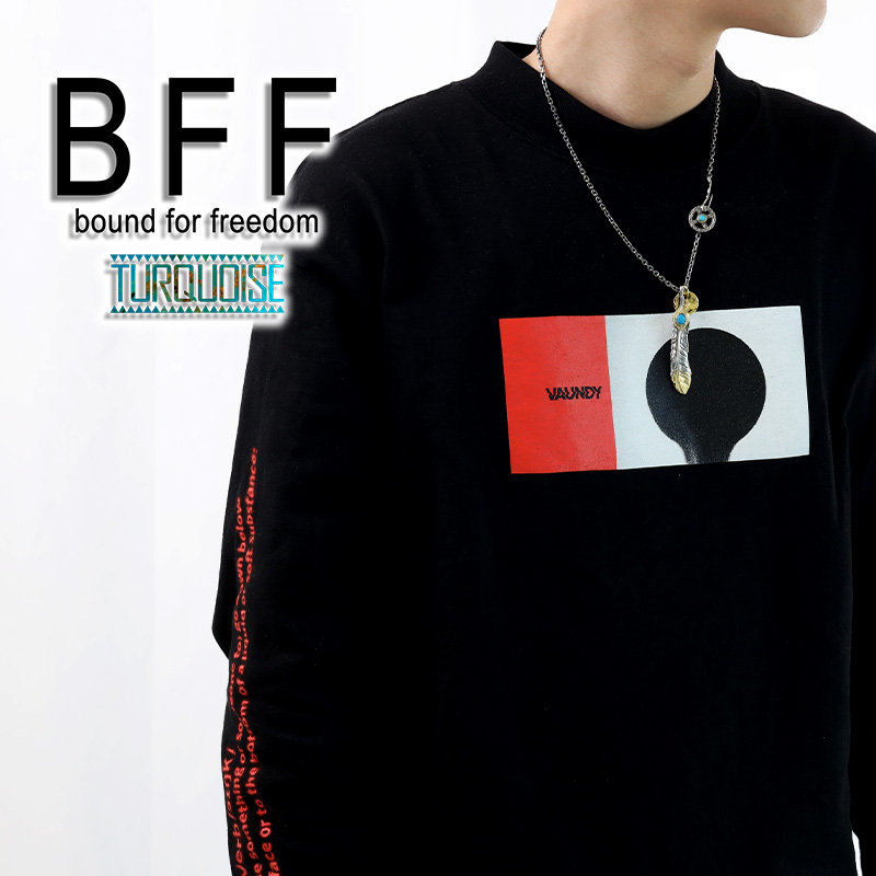 BFF ブランド フェザーネックレス シルバー925 上金 先金 羽根