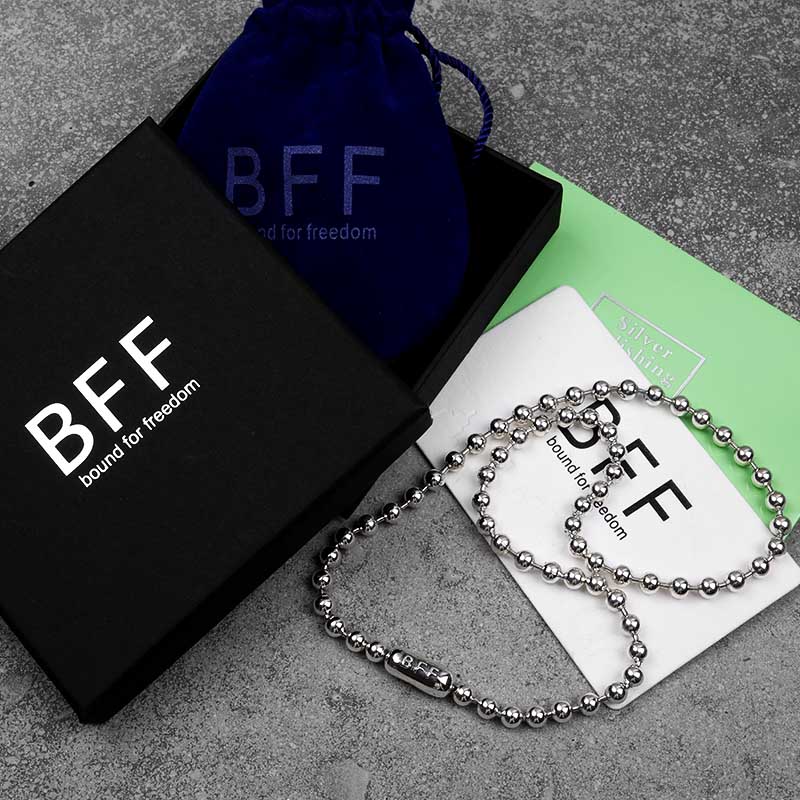 BFF ブランド ボールチェーン ネックレス メンズ 幅5mm 45cm シルバー925 金属アレルギー :bffns036-5mm-45cm: SILVER KYASYA - 通販 - Yahoo!ショッピング