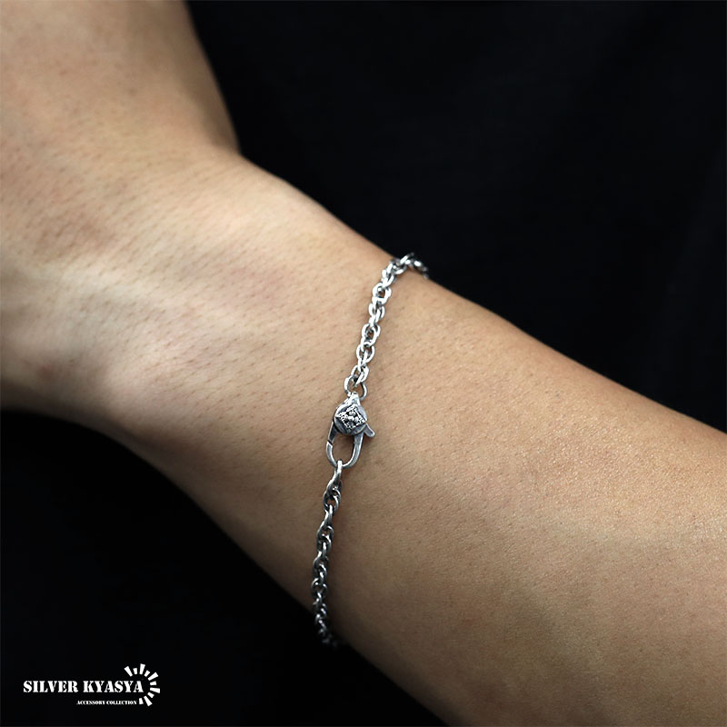VINTAGE TIFFANY & CO. Twist Circle Link Bracelet Sterling