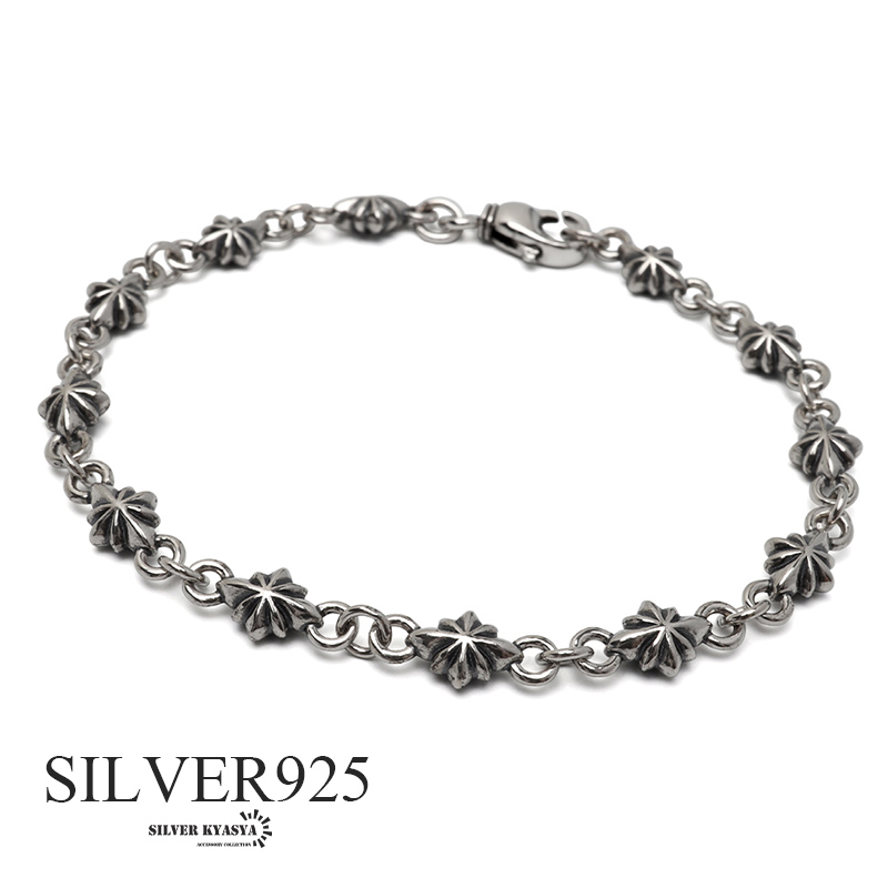 ヴィンテージ シルバーブレスレット 星 1990s】TIFFANY&Co. ティファニー パフスター ブレスレット《星