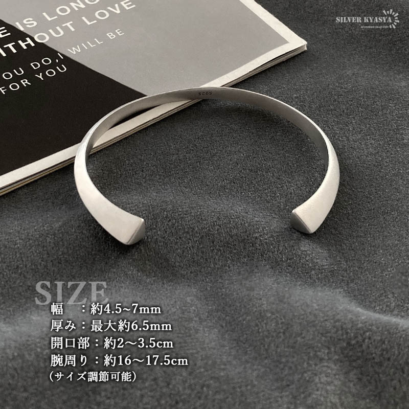 シルバー925 バングル レディース シルバー レディースバングル