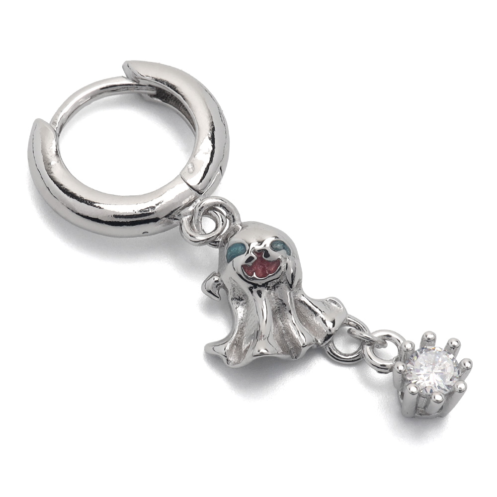 ピアス ダメージ フープピアス シルバー925 ダメージ加工