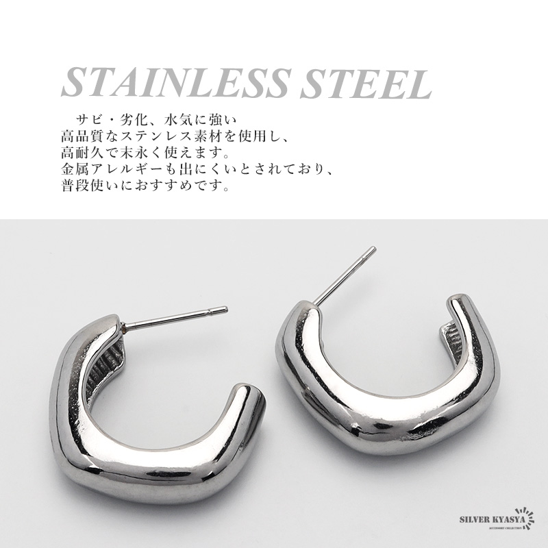 楽天市場】フープピアス レディース ダイヤカット 20mm 20ミリ