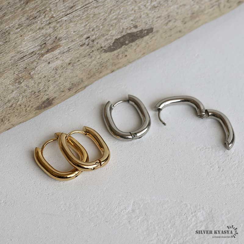 ★新品★ ROLL & galcia シルバー ホースシュー フープ ピアス galcia - ROLL & galcia HORSESHOE PIERCE (SILVER925) | SKANDA