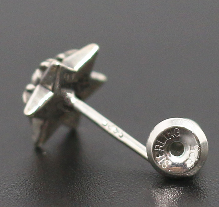 シルバー925素材 スターピアス シルバー silver メンズ スタッド