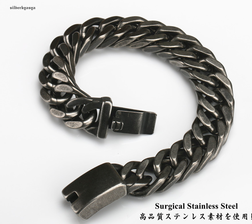 魔法のブレスレット　￼ステンレス鋼のしっかりしたフローリングマジックブレスレット b543-1.jpg