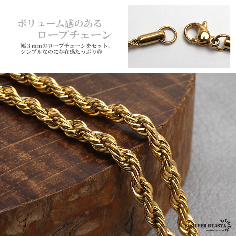 50cm) ステンレス フィッシュフックネックレス シルバー