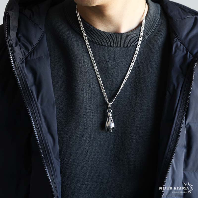 複数買いで最大30％OFFクーポン／シルバー925 フラワーベルネックレス