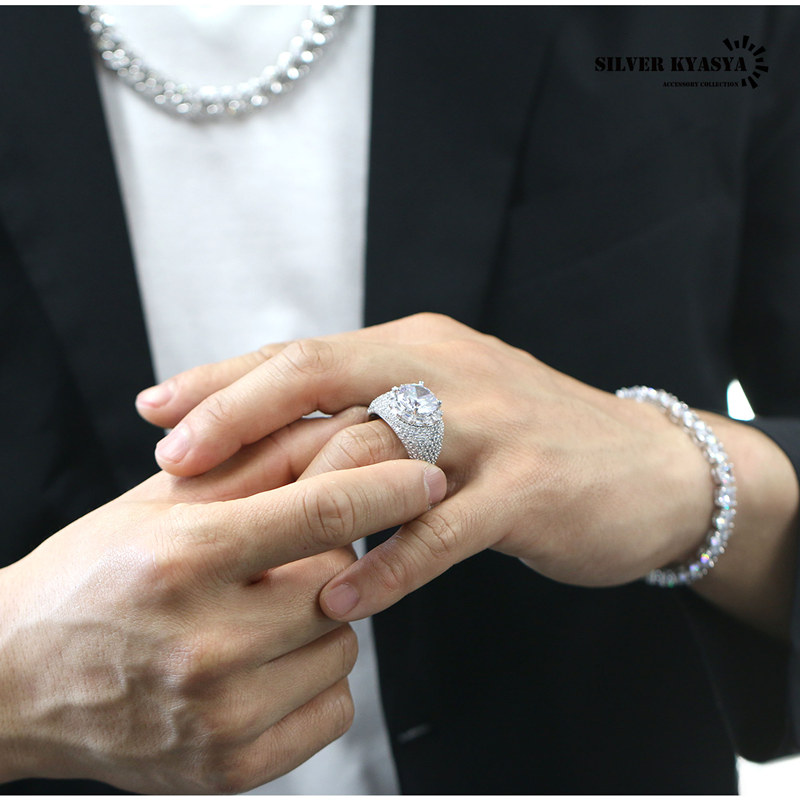 ブリンブリン 指輪 一粒 リング パヴェ Cz a 特大 キュービックジルコニア 18金 メッキ イエローゴールド シルバー Bring 専用box付属 R194 Silver Kyasya 通販 Yahoo ショッピング