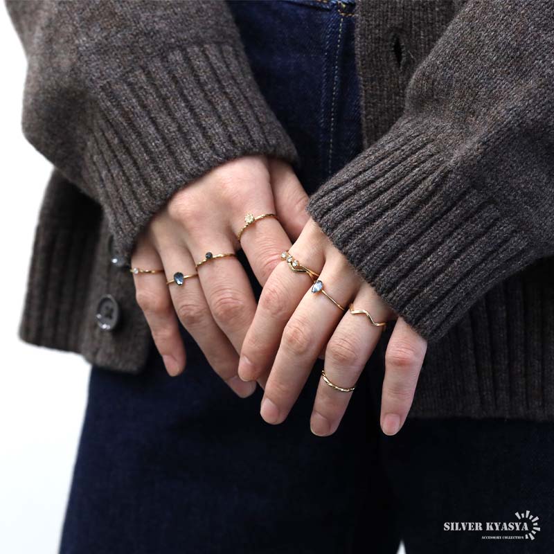 ゴールドリング 6個セット コスパ最強 プチプラセット 1,000円】 9点セット リング 指輪 セット